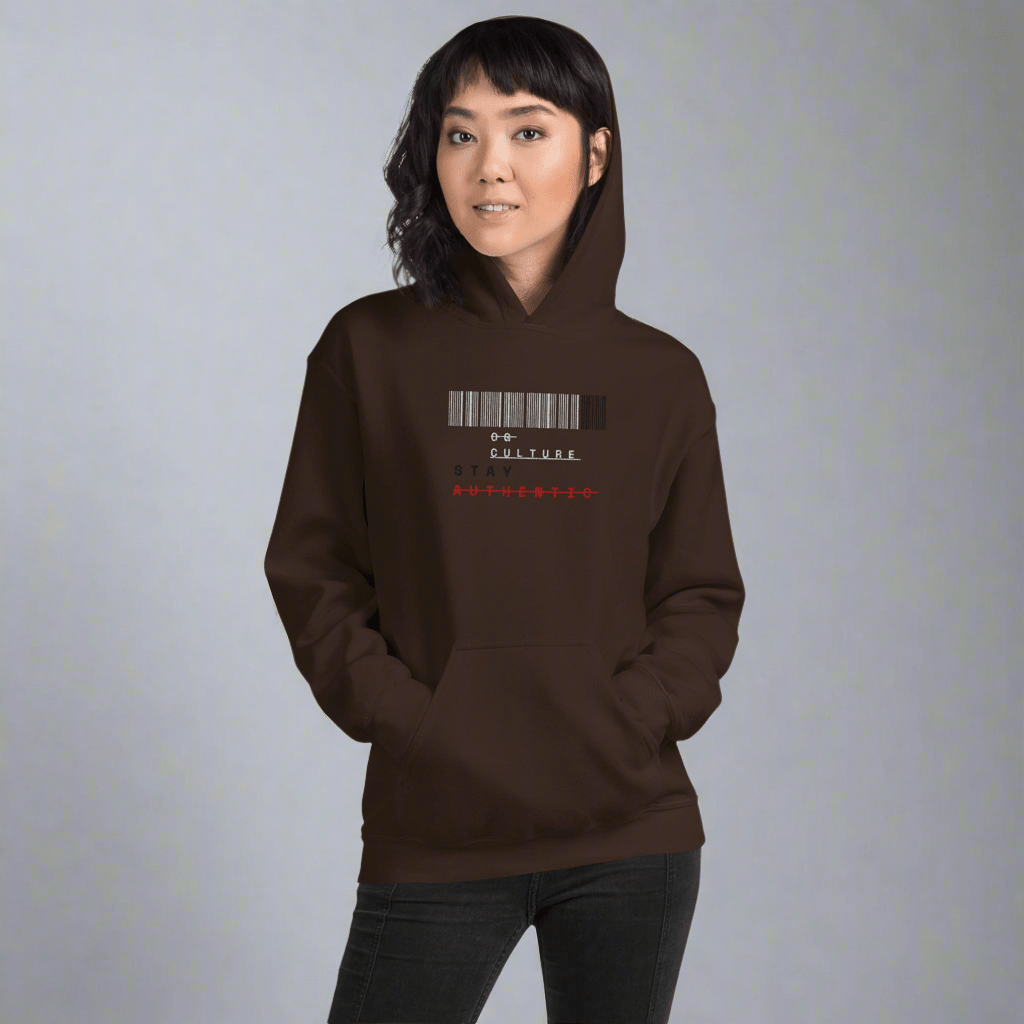 Stay Authentic Pullover Hoodie - OG Core Collection | ORGNL GNGSTA™️ - ORGNL GNGSTA
