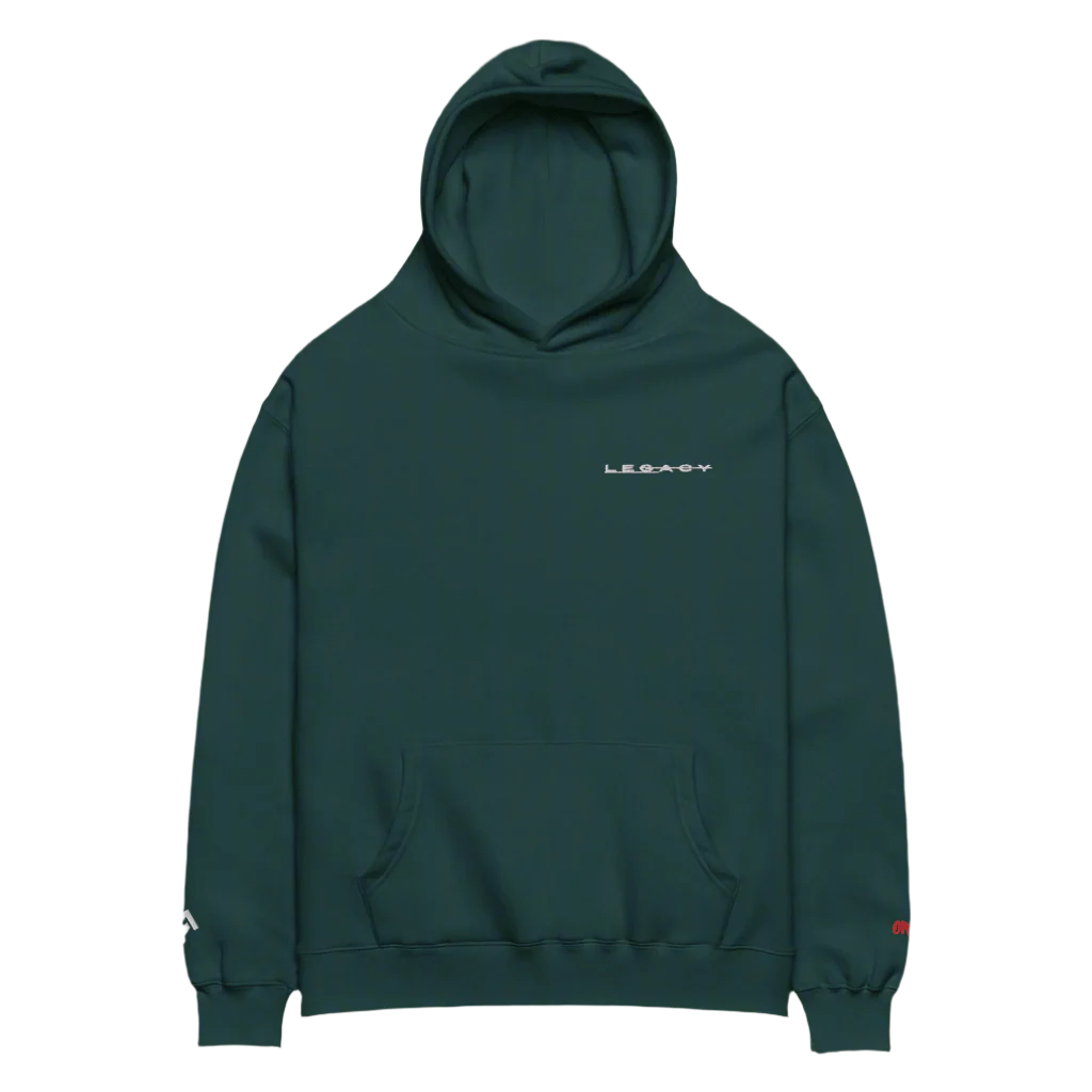 Street Legacy Hoodie – Dark Green | OG - ORGNL GNGSTA