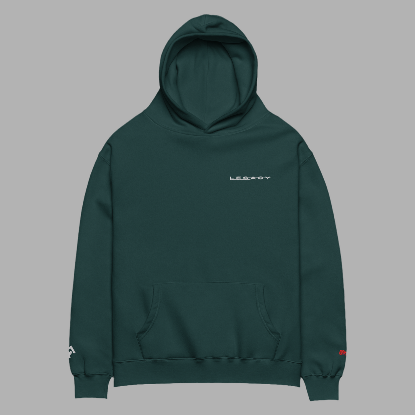 Street Legacy Hoodie – OG Core Series in Dark Green - ORGNL GNGSTA