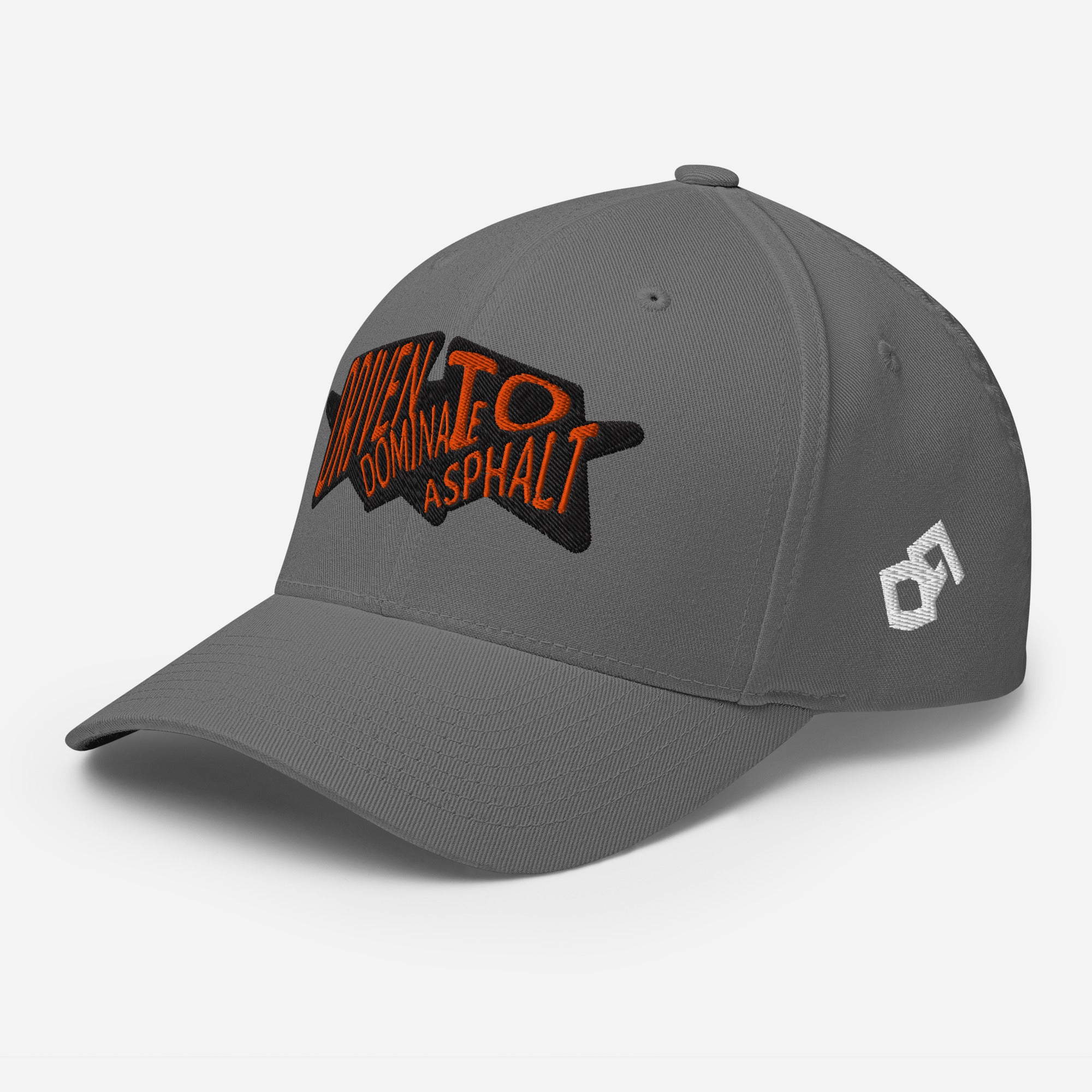 Dare to Dominate Asphalt - fitted cap | 6twenty fit | 26 Originals - ORGNL GNGSTA