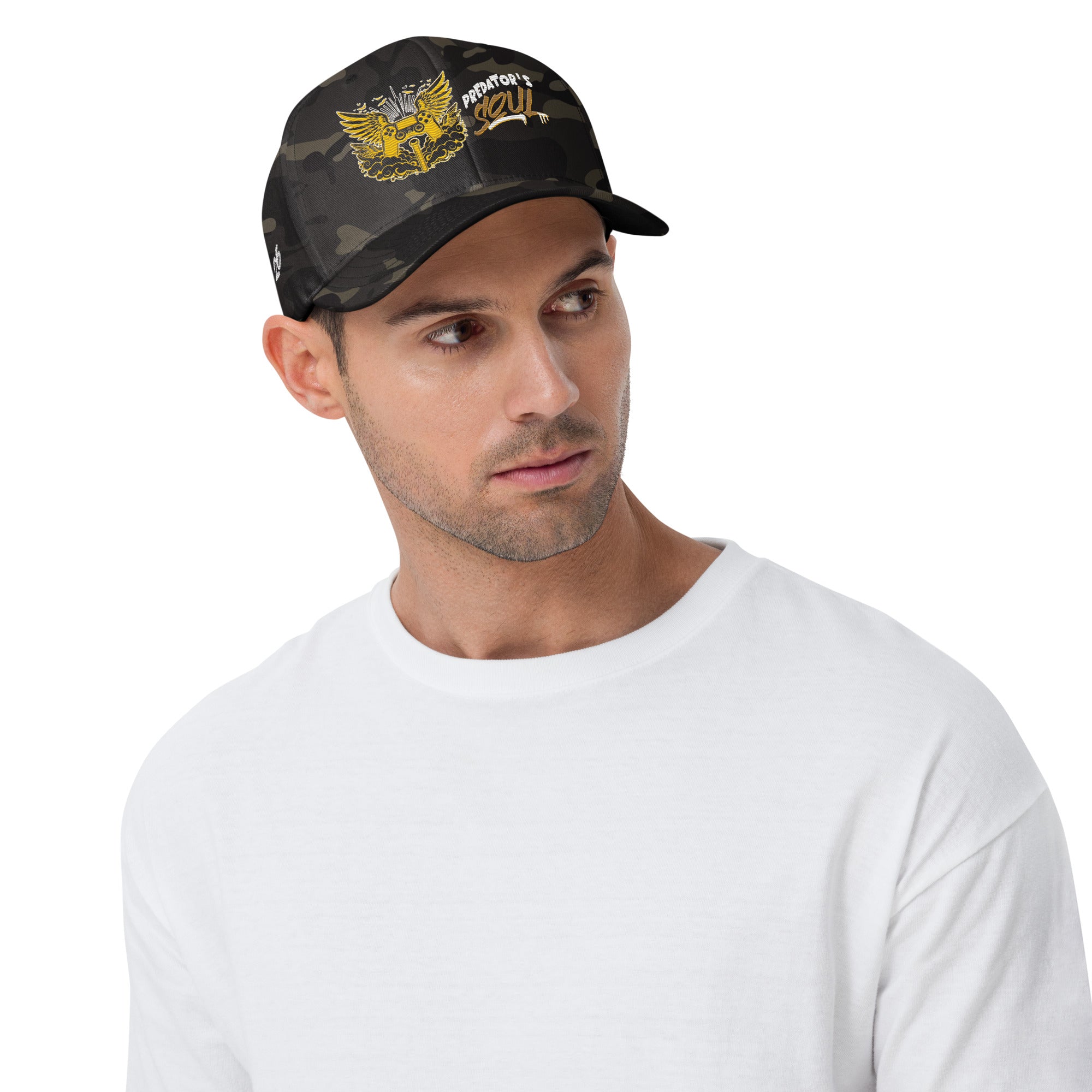 Predator’s Soul OG Fitted Cap – Gaming Edition | ORGNL GNGSTA - ORGNL GNGSTA