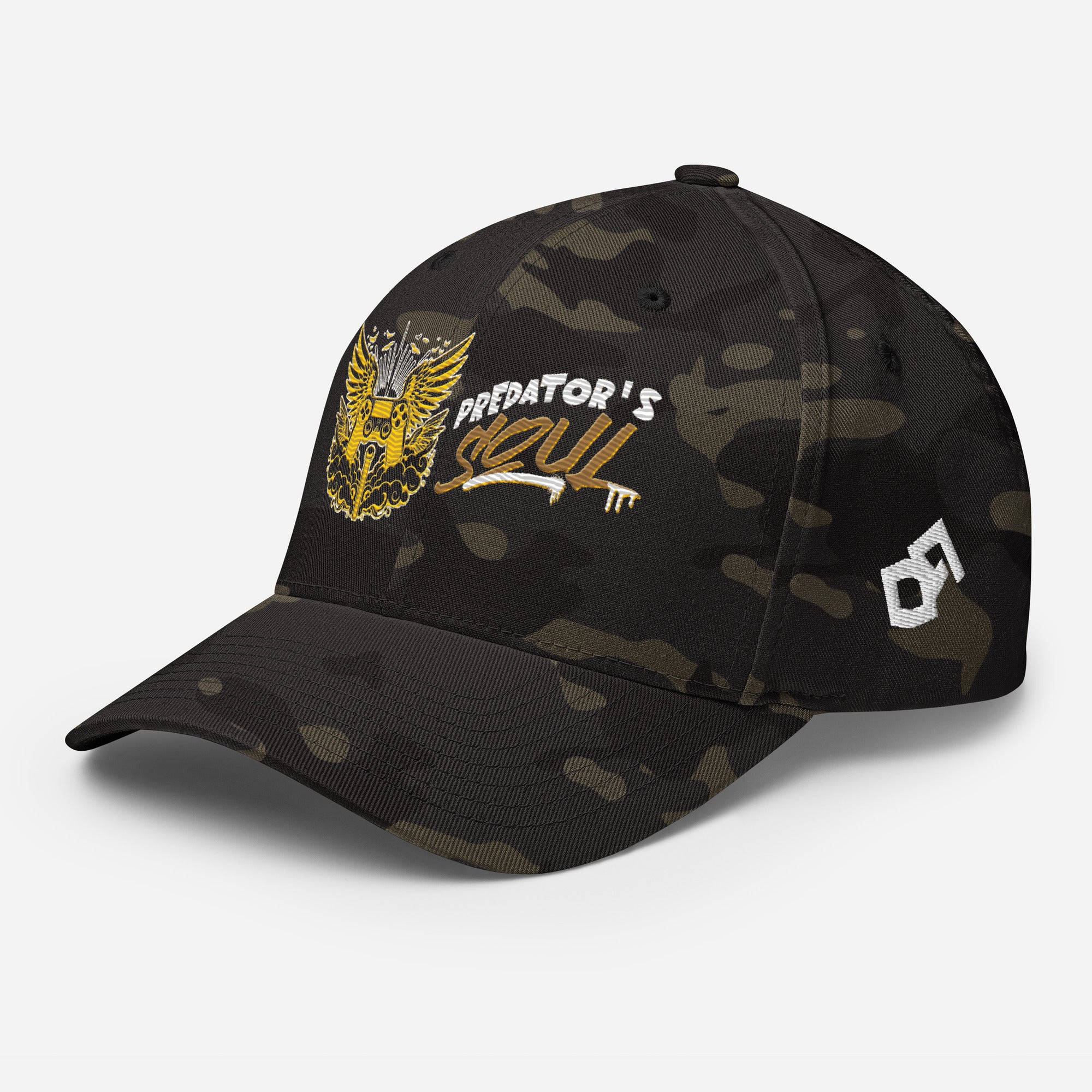 Predator’s Soul OG Fitted Cap – Gaming Edition | ORGNL GNGSTA - ORGNL GNGSTA