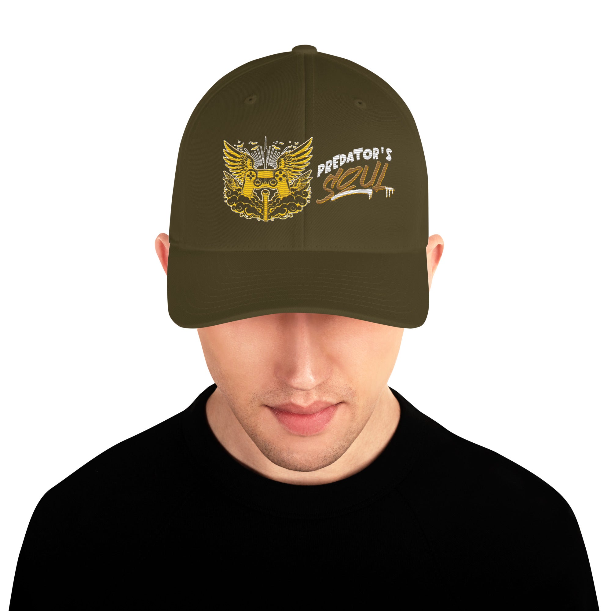 Predator’s Soul OG Fitted Cap – Gaming Edition | ORGNL GNGSTA - ORGNL GNGSTA