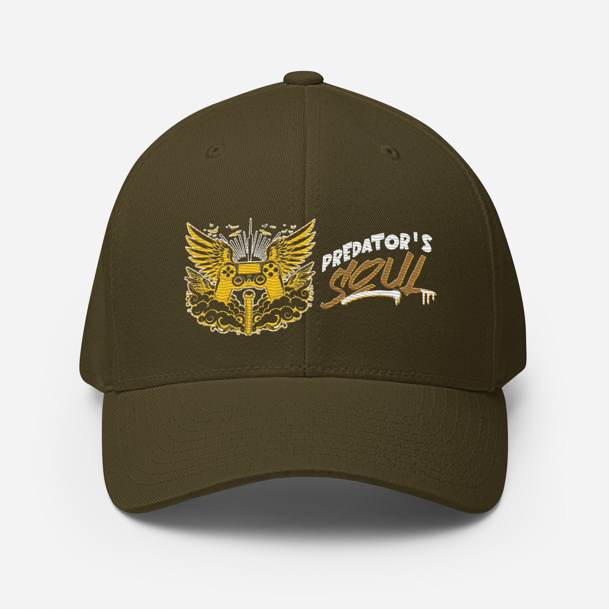 Predator’s Soul OG Fitted Cap – Gaming Edition | ORGNL GNGSTA - ORGNL GNGSTA