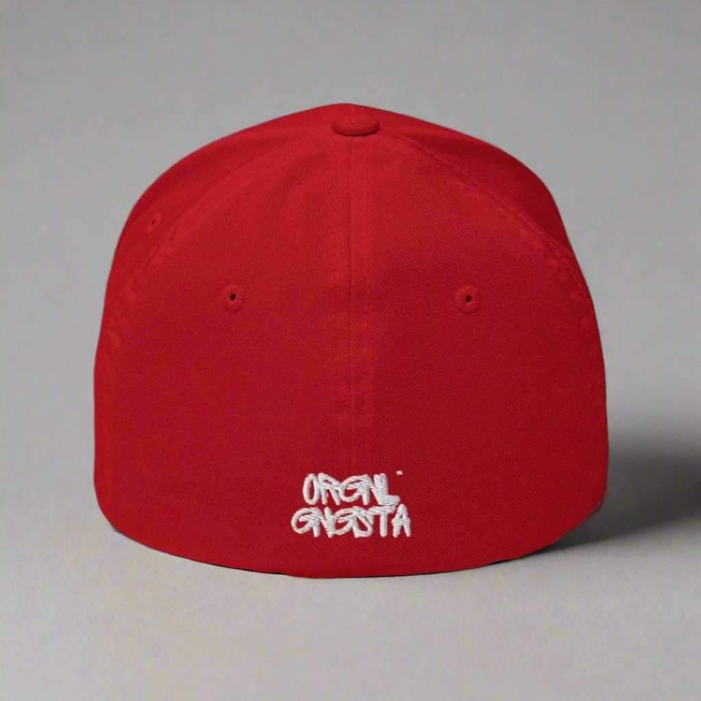 OG Fitted Cap | Red - ORGNL GNGSTA