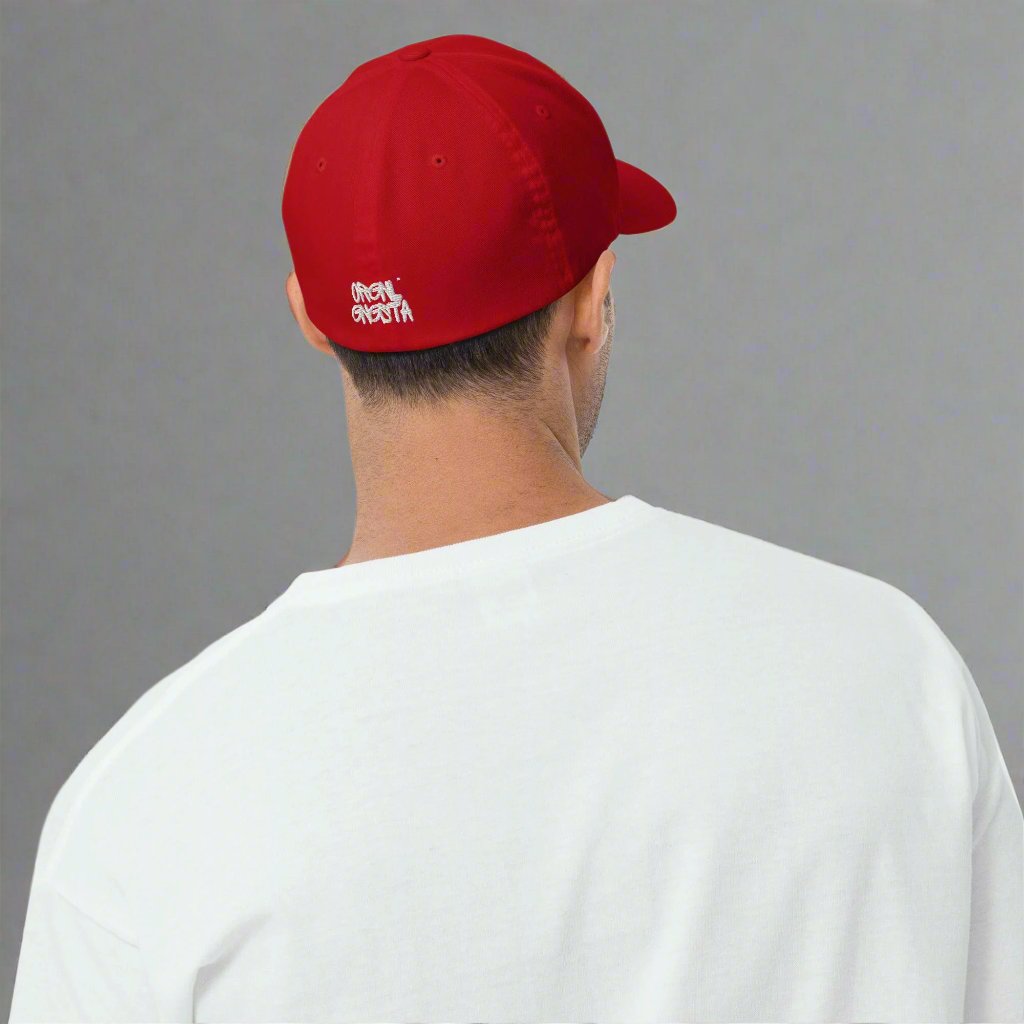 OG Fitted Cap | Red - ORGNL GNGSTA