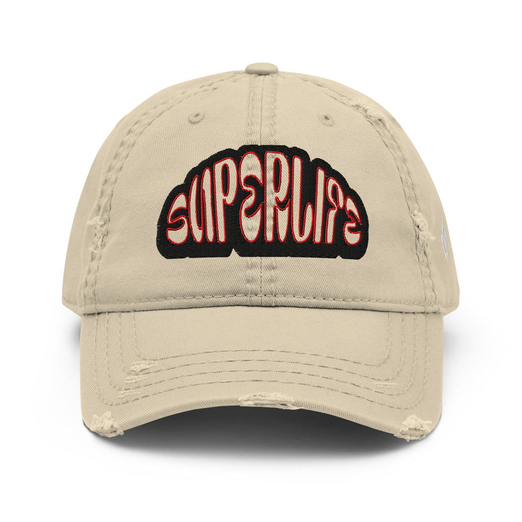 Superlife Distressed Dad Hat | Rugged Originals - ORGNL GNGSTA