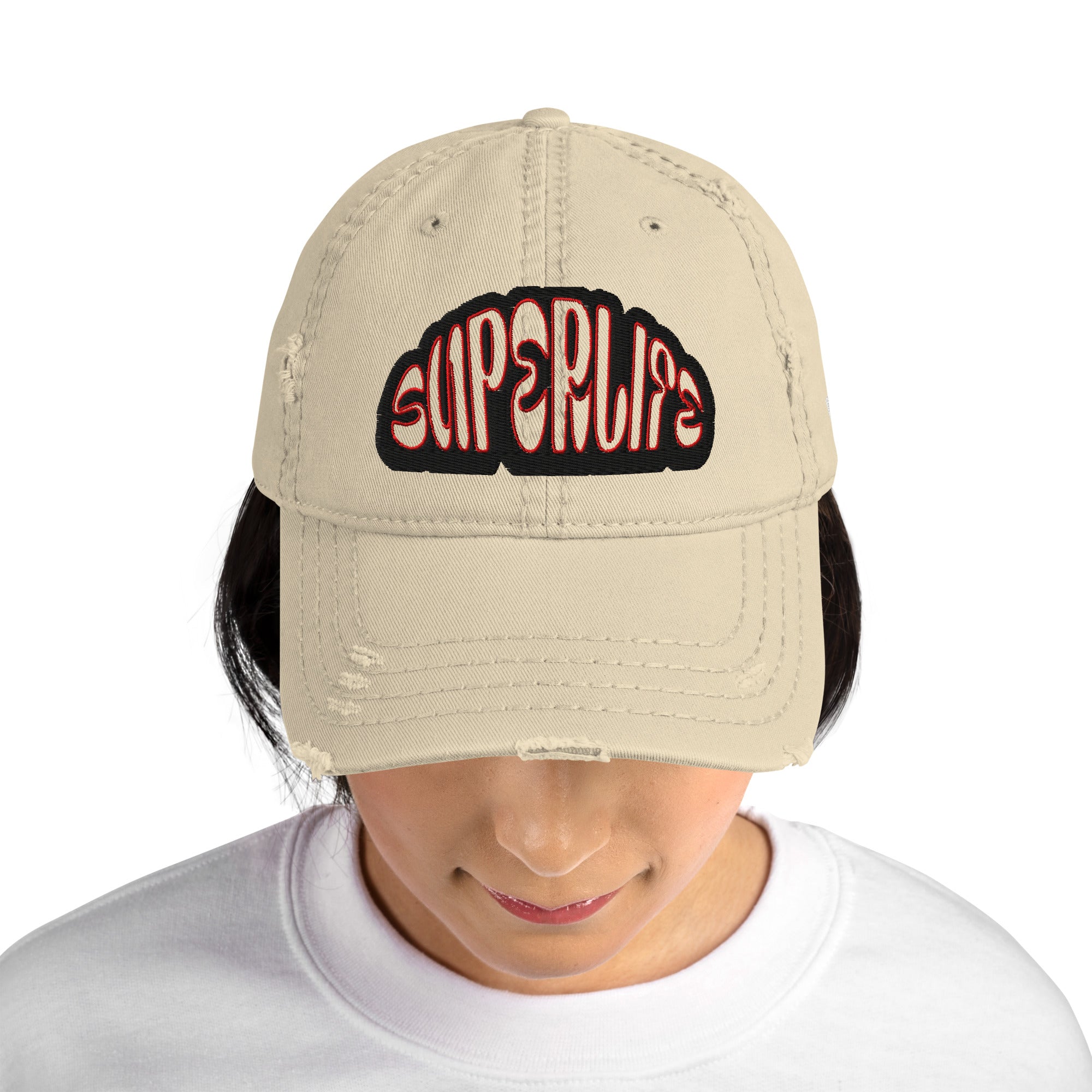 Superlife Distressed Dad Hat | Rugged Originals - ORGNL GNGSTA