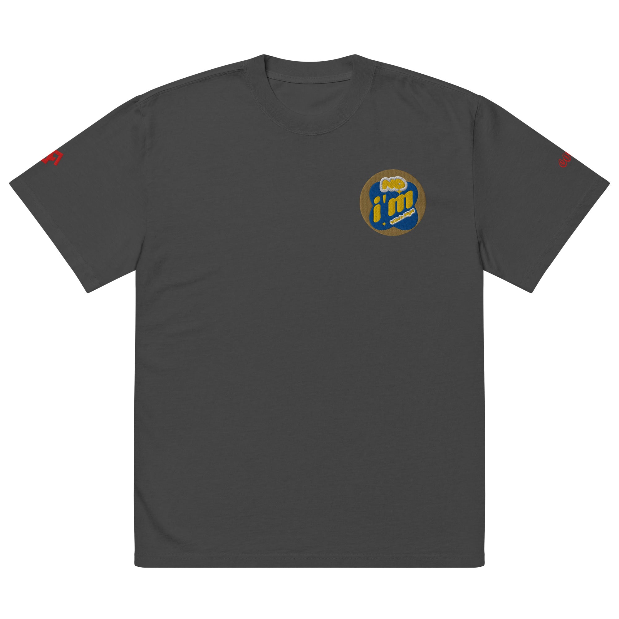 Oversized "Nd I'm Gone" Faded T-Shirt - ORGNL GNGSTA