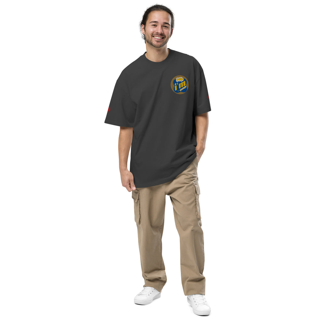 Oversized "Nd I'm Gone" Faded T-Shirt - ORGNL GNGSTA