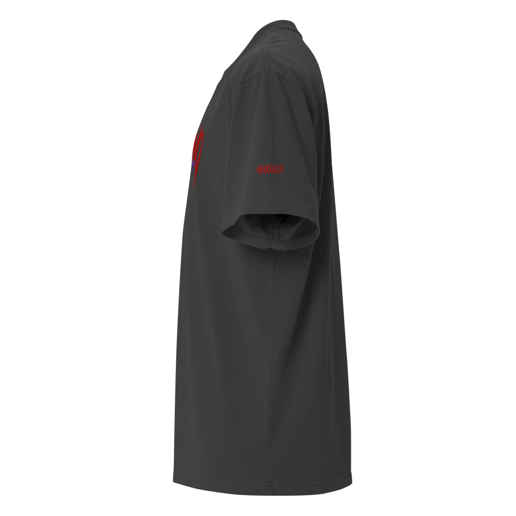 Techno Frequency Oversized Faded T-Shirt | ORGNL GNGSTA - ORGNL GNGSTA