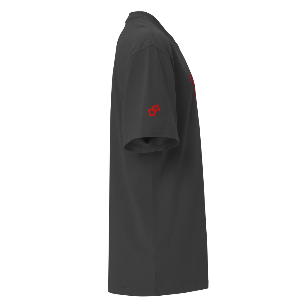 Techno Frequency Oversized Faded T-Shirt | ORGNL GNGSTA - ORGNL GNGSTA