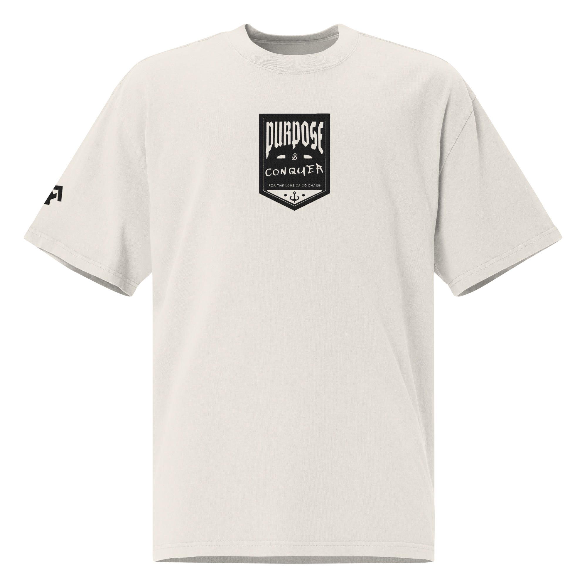 Oversized Purpose & Conquer Faded T-Shirt - ORGNL GNGSTA