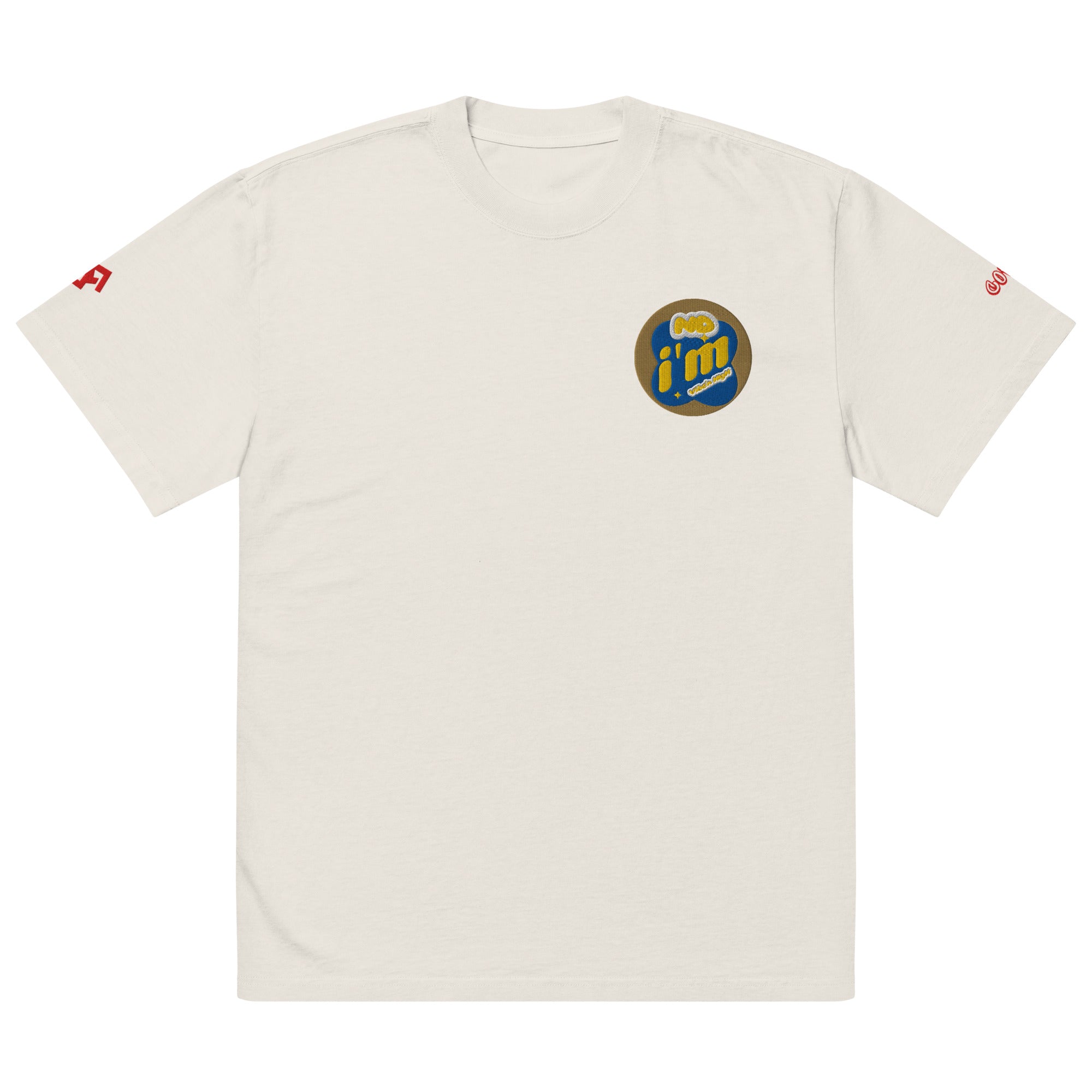 Oversized "Nd I'm Gone" Faded T-Shirt - ORGNL GNGSTA