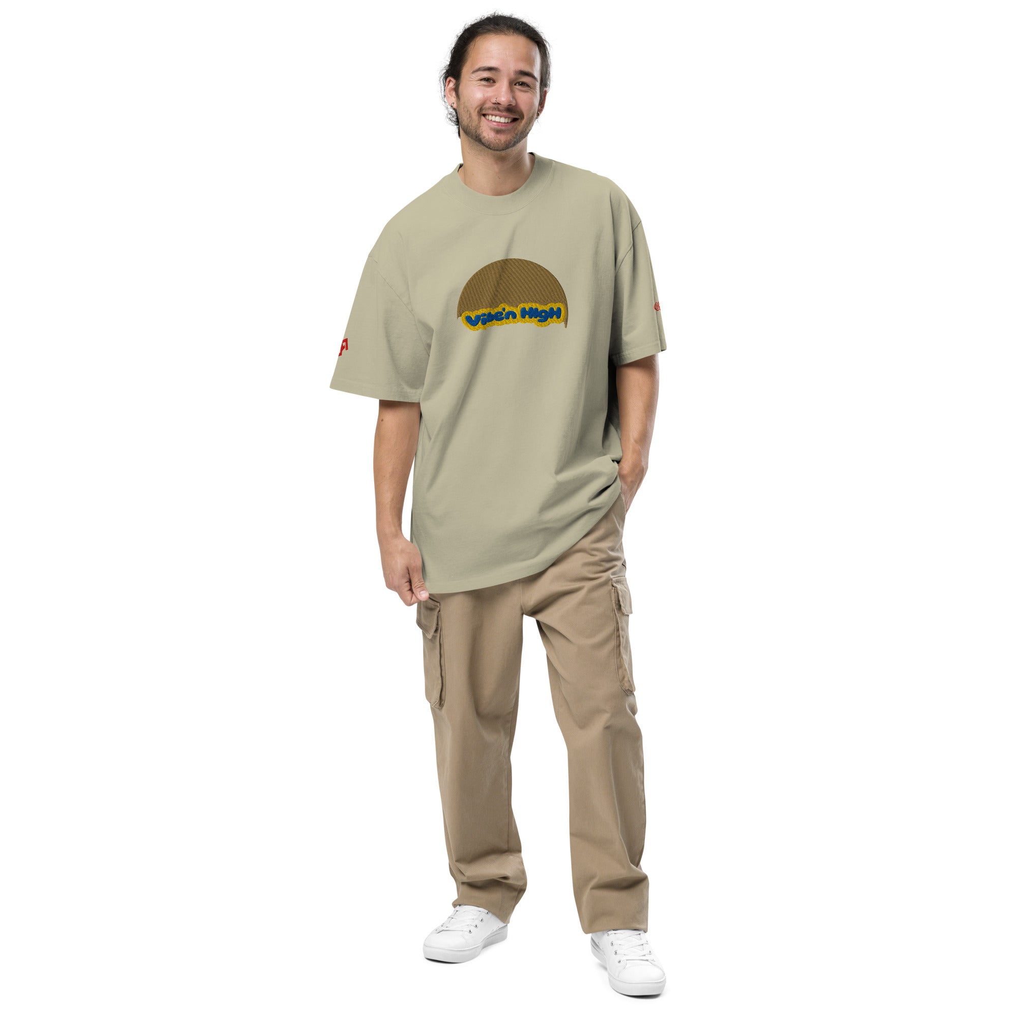 VIBN HIGH - Oversized faded t-shirt - ORGNL GNGSTA