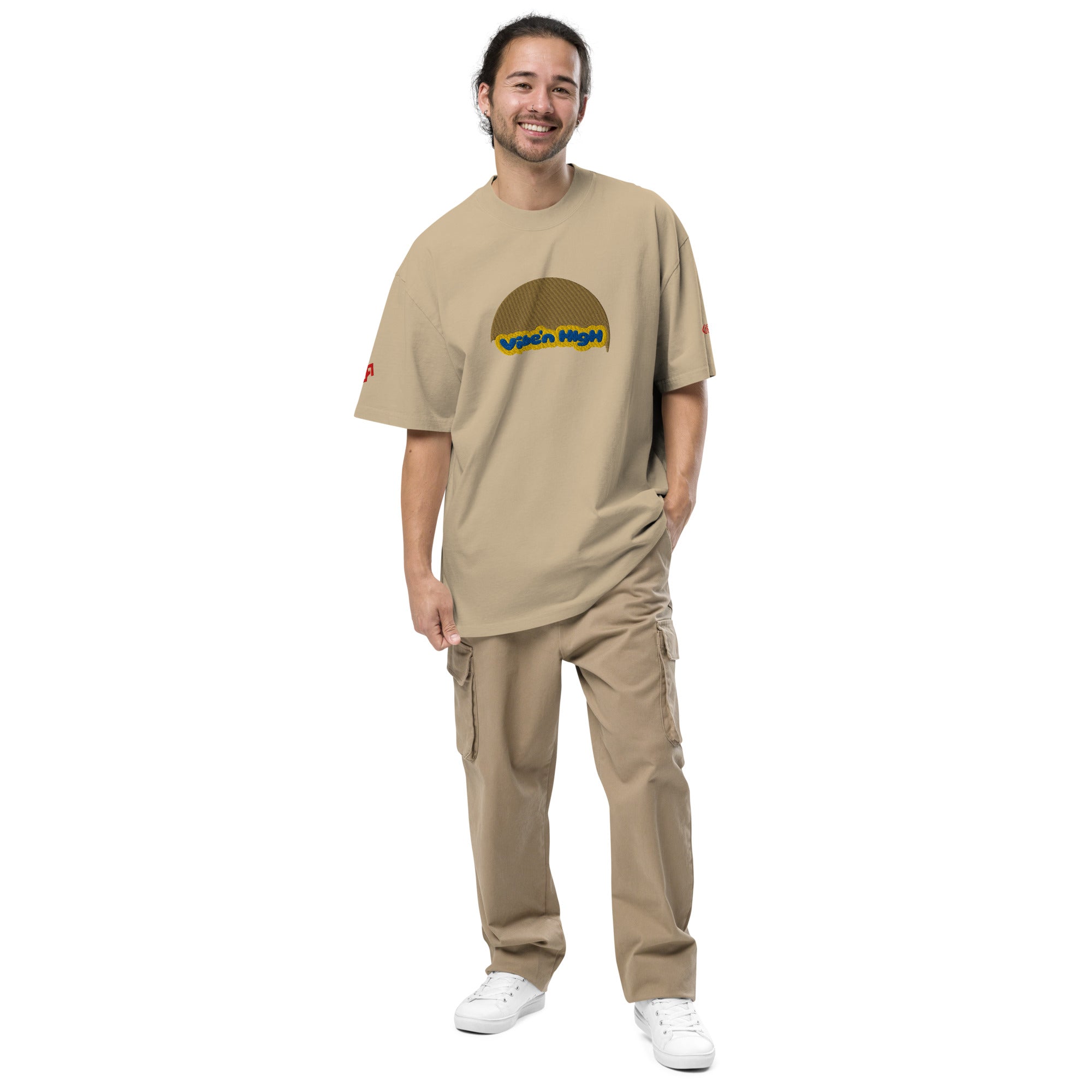 VIBN HIGH - Oversized faded t-shirt - ORGNL GNGSTA