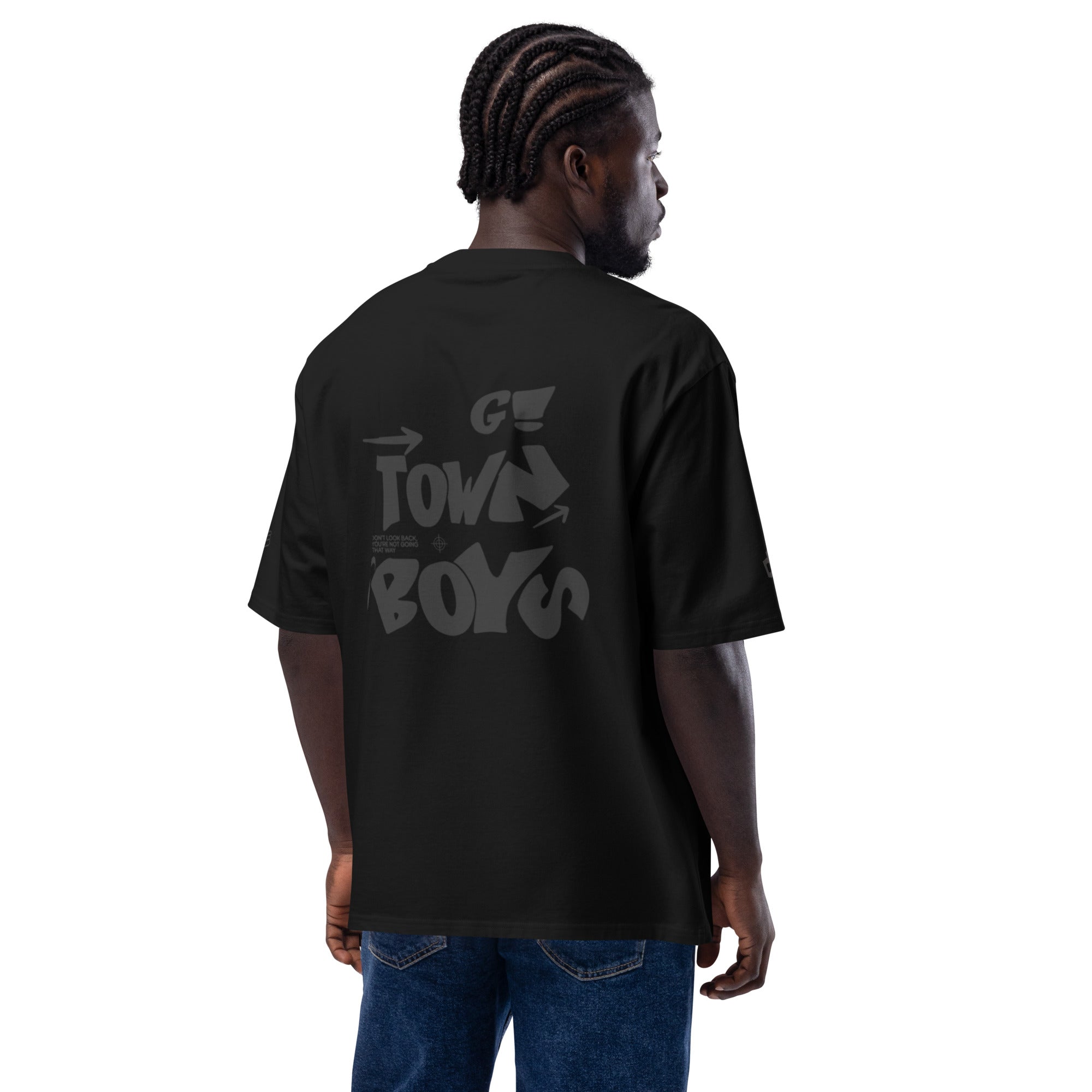 Oversized "G Town Boys OG Heavyweight T-Shirt - ORGNL GNGSTA