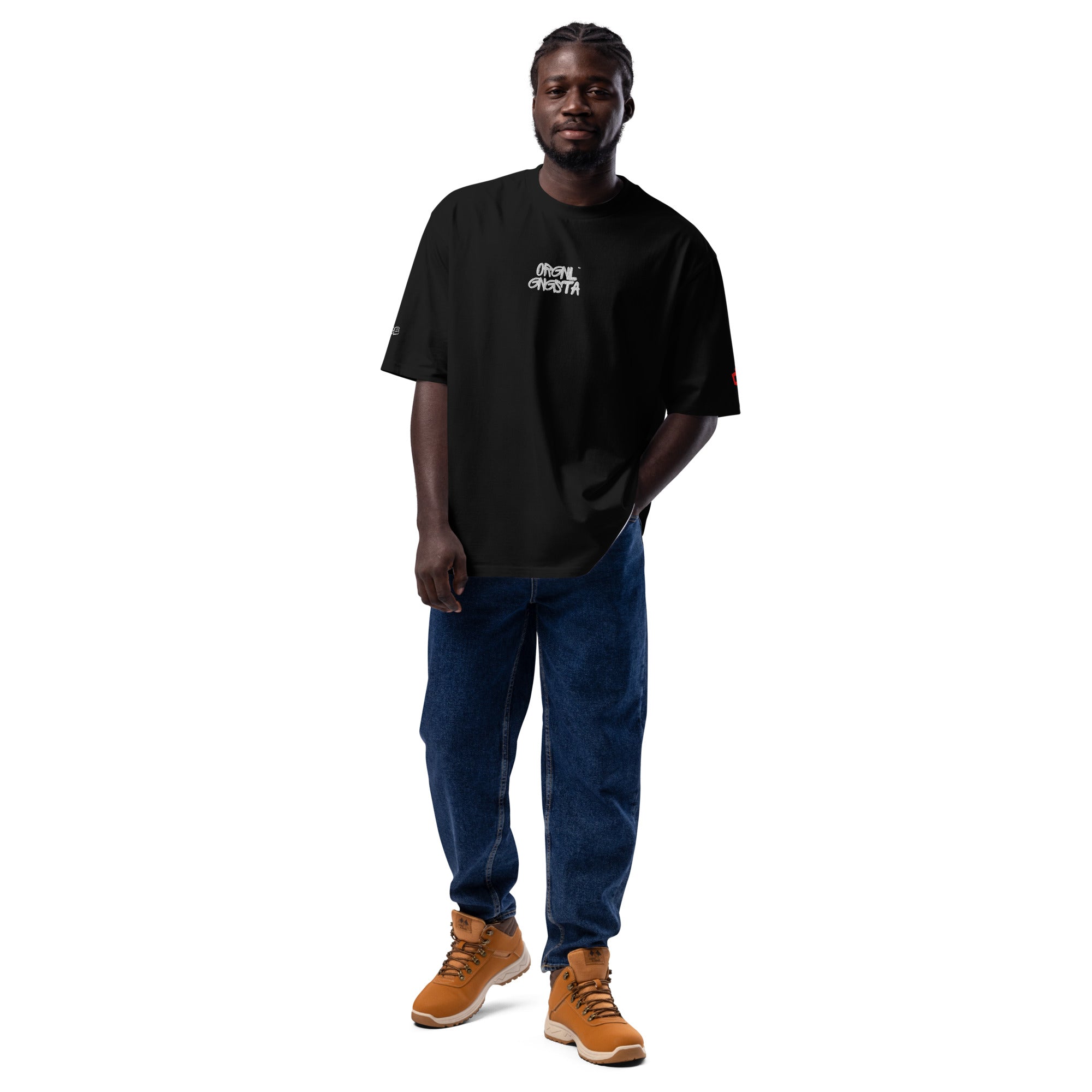 ORGNL GNGSTA - Oversized heavyweight t-shirt - ORGNL GNGSTA