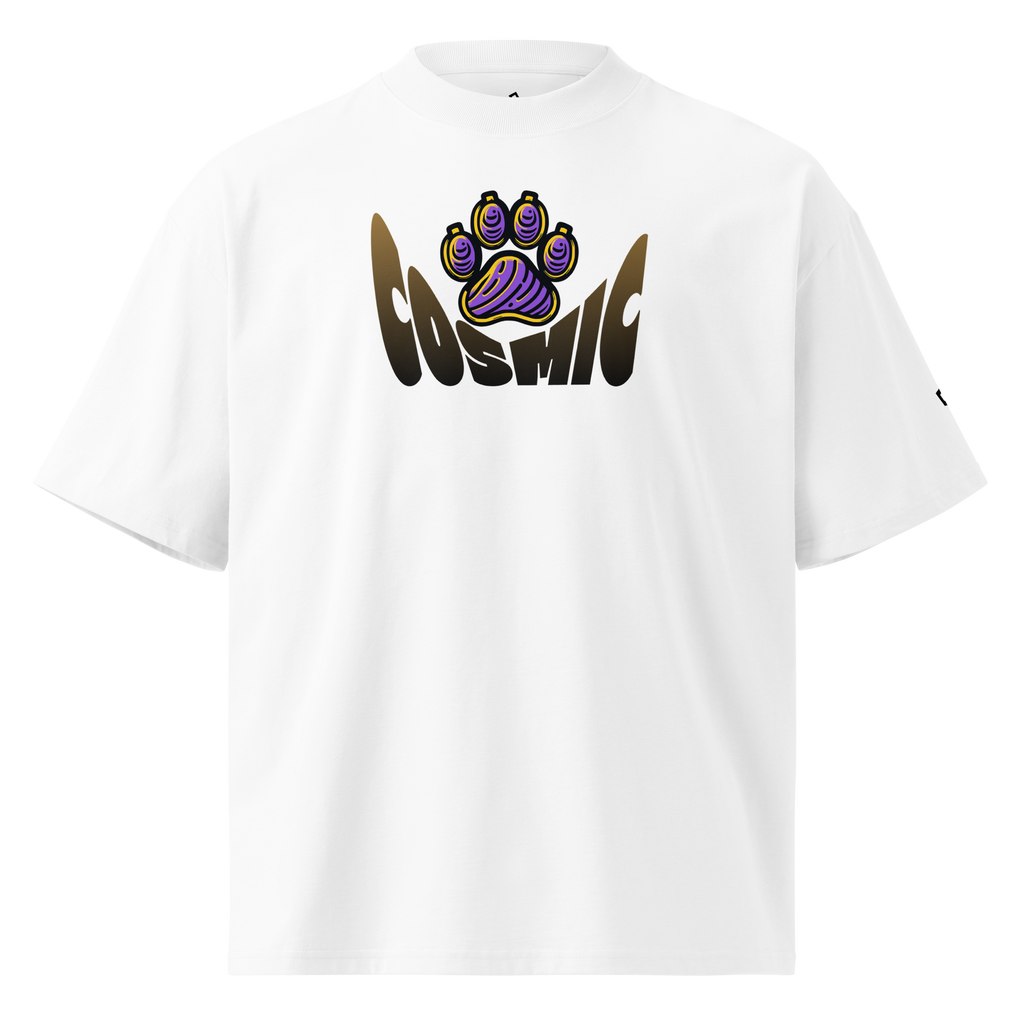 Cosmic Paw Oversized T-Shirt | ORGNL GNGSTA - ORGNL GNGSTA