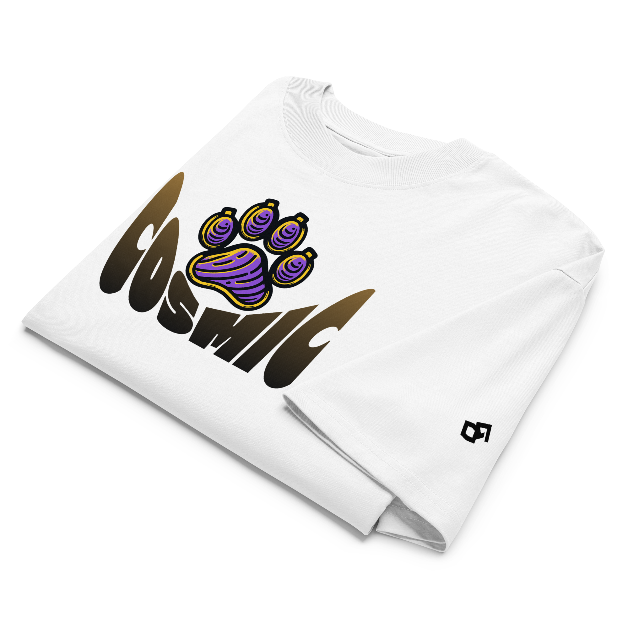Cosmic Paw Oversized T-Shirt | ORGNL GNGSTA - ORGNL GNGSTA