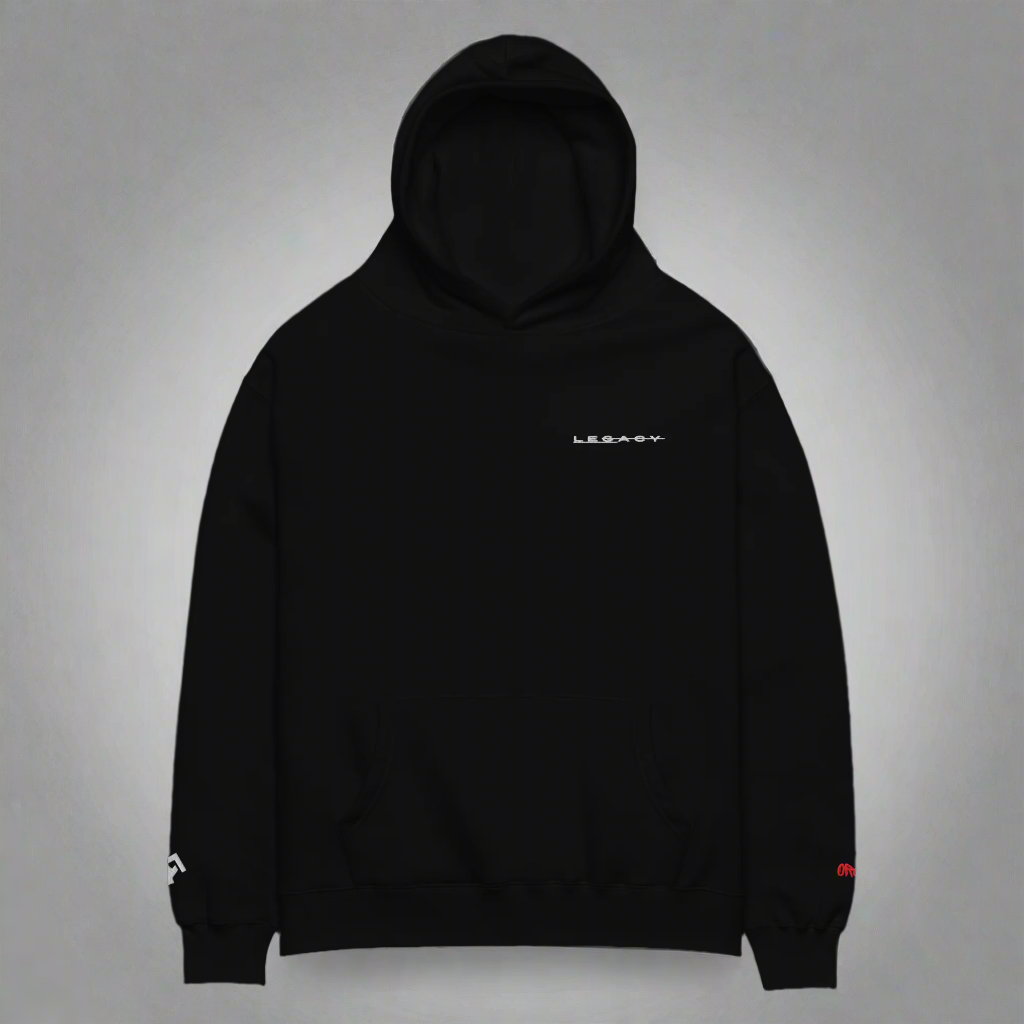 Street Legacy Hoodie – OG Core Collection in Black - ORGNL GNGSTA