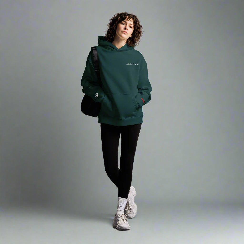 Street Legacy Hoodie – Dark Green | OG - ORGNL GNGSTA