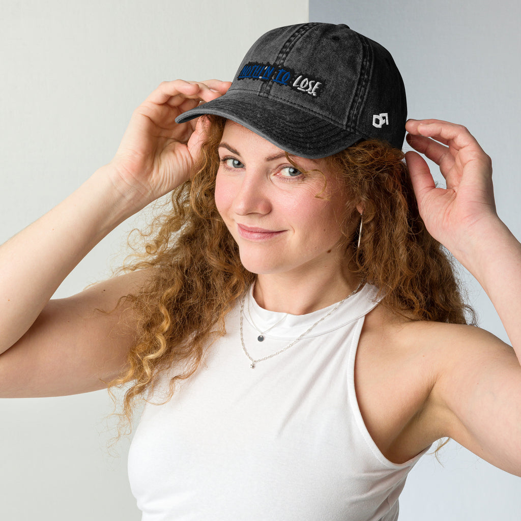 NOTHI'N TO LOSE - Vintage Denim Cap - ORGNL GNGSTA