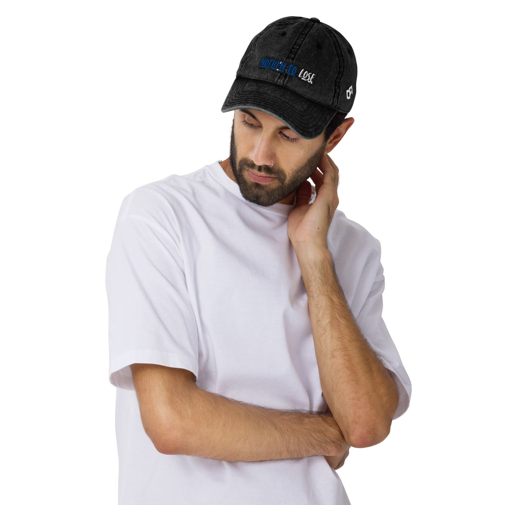 NOTHI'N TO LOSE - Vintage Denim Cap - ORGNL GNGSTA