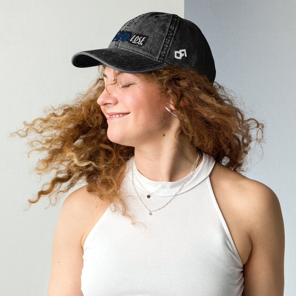 NOTHI'N TO LOSE - Vintage Denim Cap - ORGNL GNGSTA