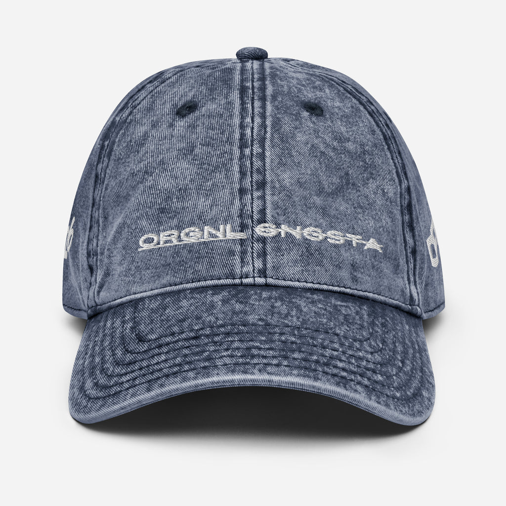 ORGNL GNGSTA Vintage Denim Cap - ORGNL GNGSTA