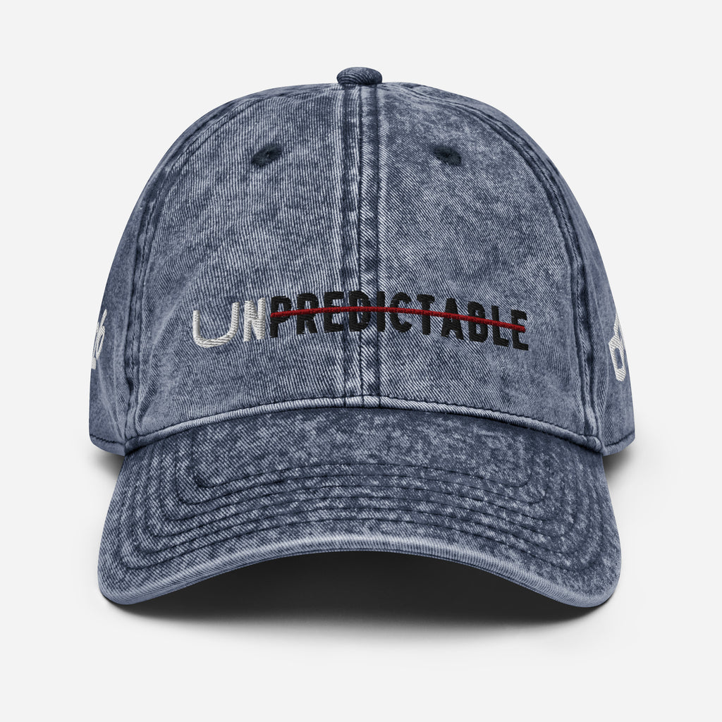 Unpredictable - Vintage Denim Cap - ORGNL GNGSTA