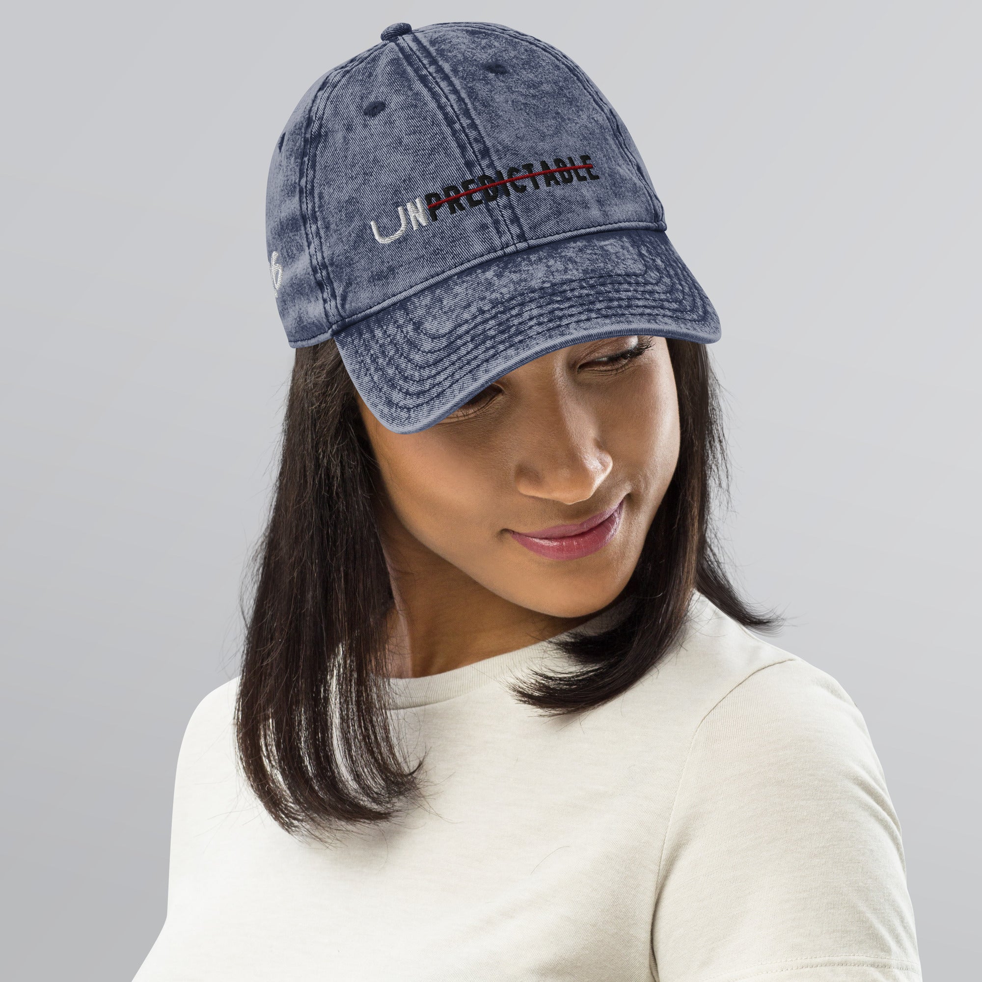 Unpredictable - Vintage Denim Cap - ORGNL GNGSTA
