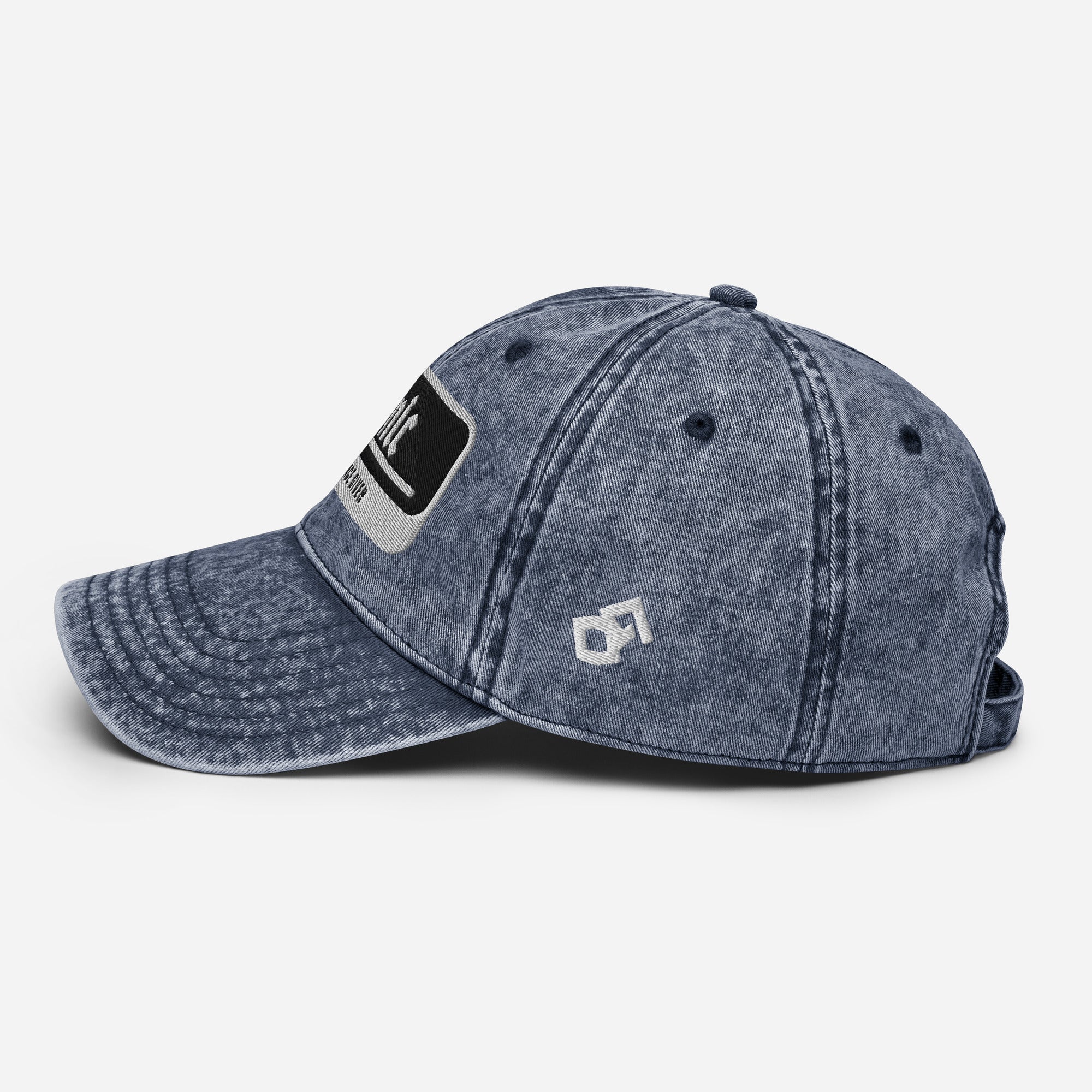 ICONIC 'No Offence Given' - Vintage Denim Cap - ORGNL GNGSTA