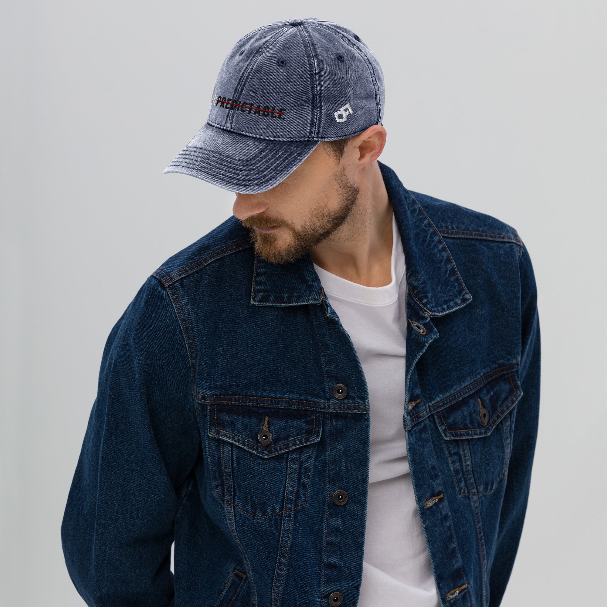 Unpredictable - Vintage Denim Cap - ORGNL GNGSTA