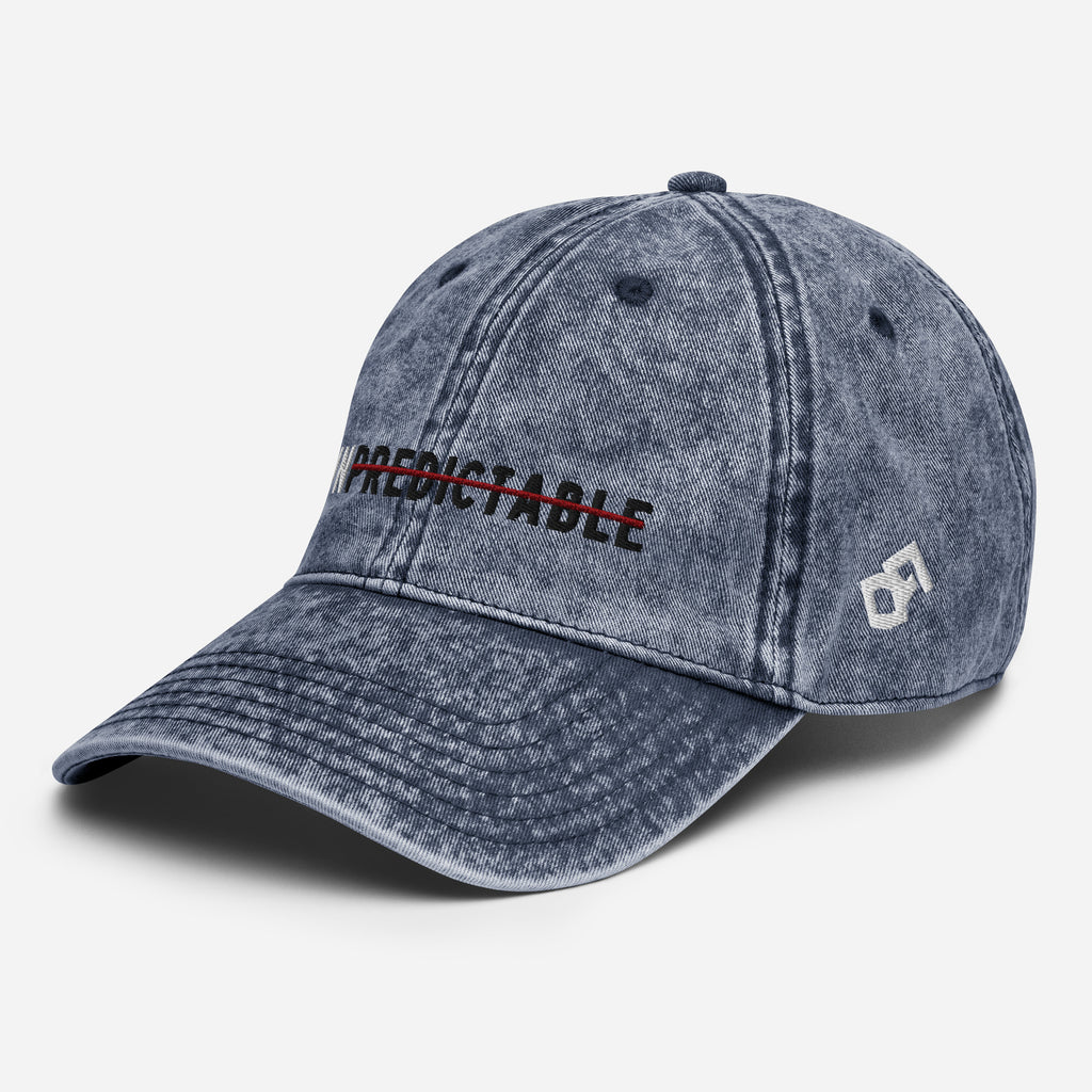 Unpredictable - Vintage Denim Cap - ORGNL GNGSTA