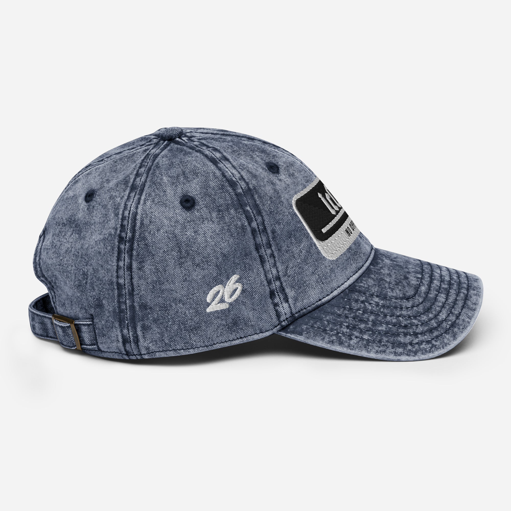 ICONIC 'No Offence Given' - Vintage Denim Cap - ORGNL GNGSTA