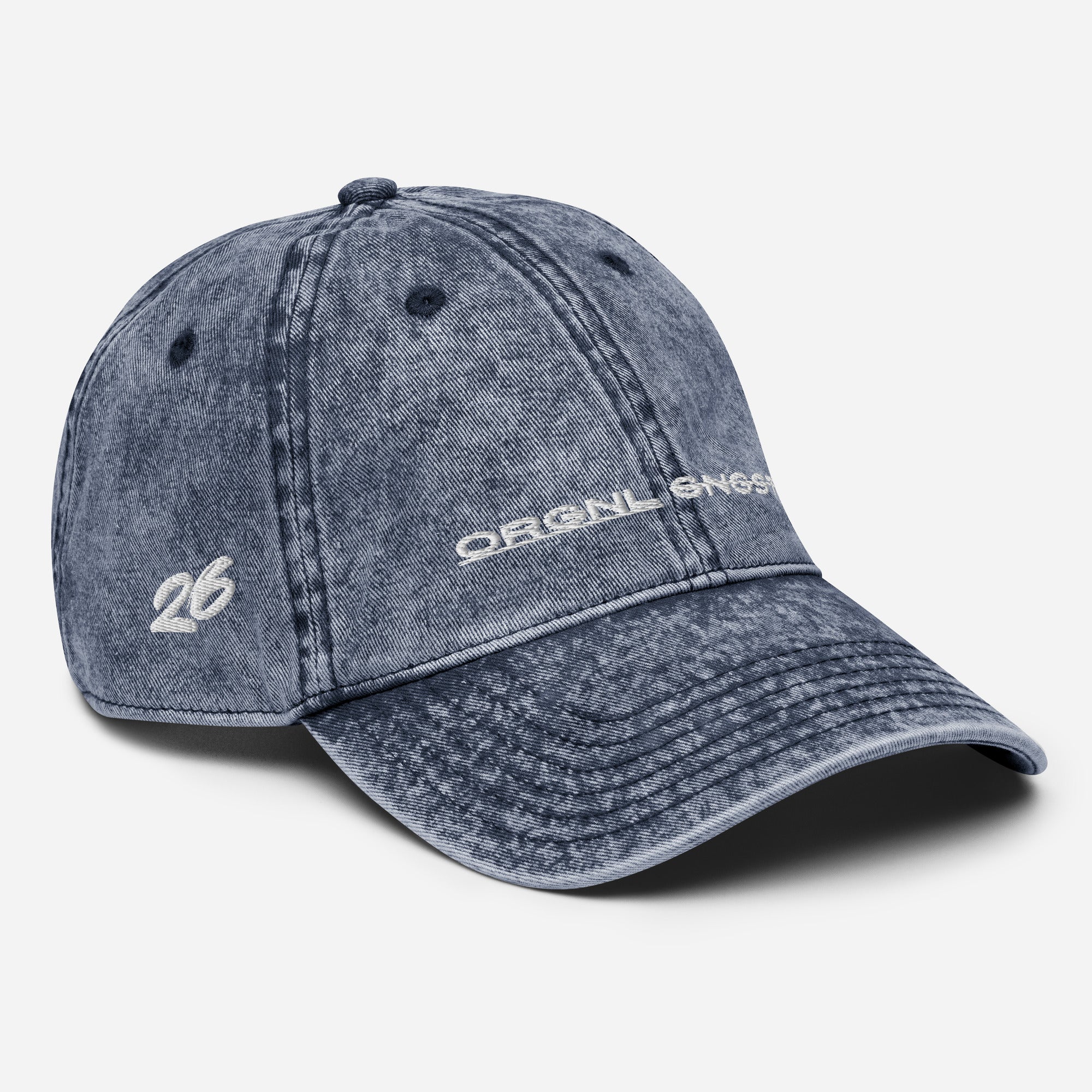ORGNL GNGSTA Vintage Denim Cap - ORGNL GNGSTA